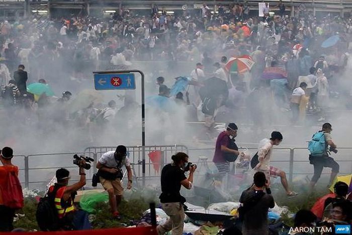 Hong Kong police arrest nine suspected of bomb-making conspiracy