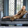 Princess of Monaco's granddaughter Jazin Grace Grimaldi for Harper's Bazaar