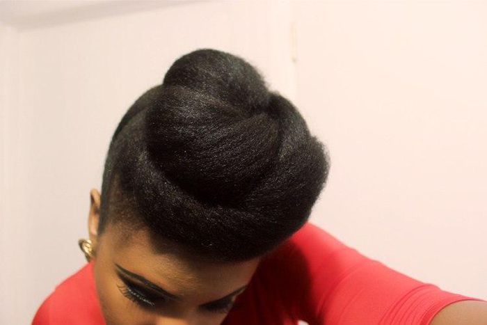 Twisted pompadour
