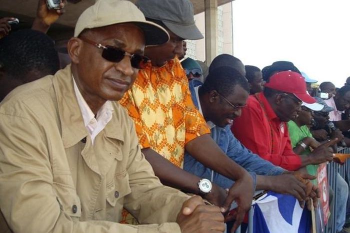 Main opposition figure Cellou Dalein Diallo (L), who was defeated by President Alpha Conde in the 2010 election,  is seen in a file photo.  REUTERS/Saliou Samb