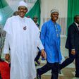 L-R: APC National Leader, Bola Tinubu, President Muhammadu Buhari and Minister of Transportation, Rotimi Amaechi [Facebook/Femi Adesina]