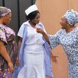 Ini Edo and Patience Ozokwor on set o f 'Silent Screams'