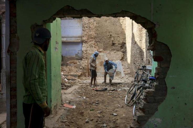 India's ancient city of Varanasi is clearing the way for a grand temple corridor by razing hundreds of houses, wiping away its oldest neighbourhood and upsetting locals