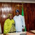 Lagos State Governor, Akinwunmi Ambode meets with deputy, civil servants