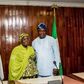 Lagos State Governor, Akinwunmi Ambode meets with deputy, civil servants