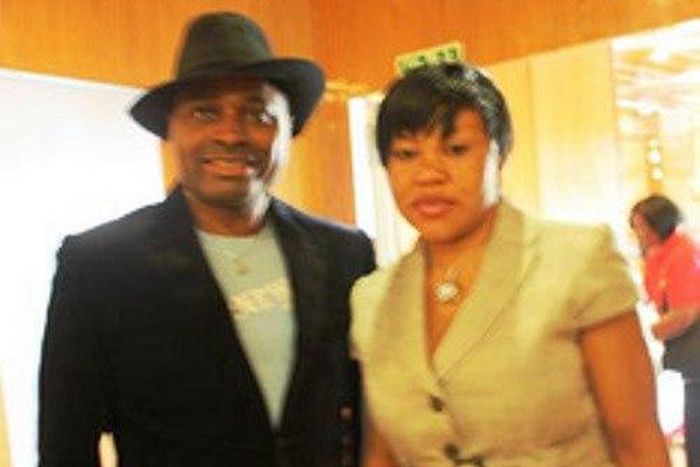 Kenneth Okonkwo and his lovely wife