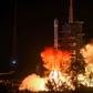 A Chinese Long March 3B rocket lifting off on December 8, 2018, carrying a rover that landed on the dark side of the Moon