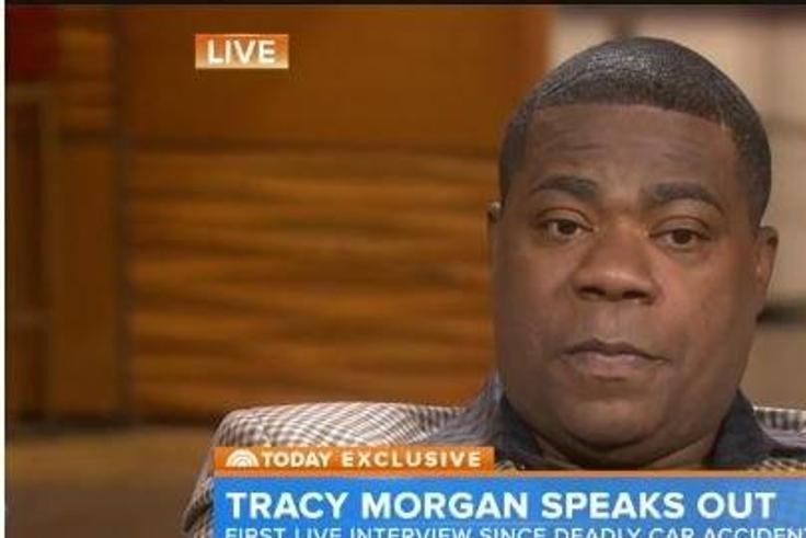 Tracy Morgan speaks out on The Today Show on June 1
