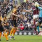 Hull City v Burnley - Barclays Premier League - The Kingston Communications Stadium - 9/5/15
Steve Harper of Hull City in action with Ashley Barnes of Burnley. Reuters/John Clifton