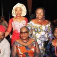 Wangi Mba Uzoukwu, Patience Ozokwor, Pete Edochie, Onyeka Onwenu and Genevieve Nnaji at the Africa Magic Igbo launch in Enugu