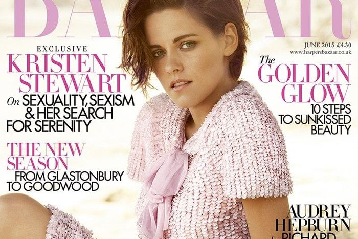 Kristen Stewart cover Harper's Bazaar June 2015 issue