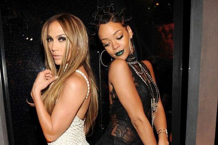 Jennifer Lopez and Rihanna