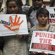 The Indian police are on a manhunt for a man who gang-raped his wife.