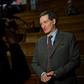 Conservative MP Dominic Grieve speaks during an interview with AFP on the sidelines of The Convention, a pro-EU convention on a second EU referendum, in London on January 11, 2019.The British MP spearheading parliamentary attempts to frustrate Brexit t...