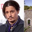 L_R: Johnny Depp is putting up his sprawling estate in France (Right) up for sale at $26 million