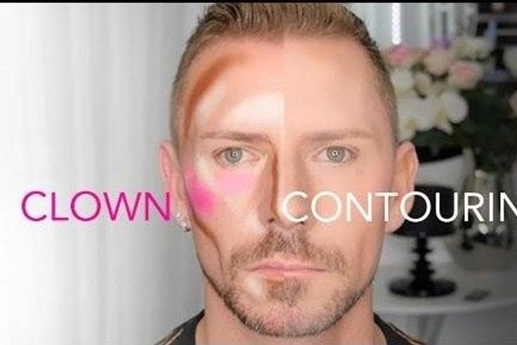 Wayne Goss illustrates Clown contouring