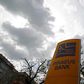 The logo of Piraeus Bank is seen outside one of its branches in Bucharest April 18, 2013. REUTERS/Bogdan Cristel