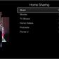 Apple Home Sharing interface.