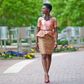 Peplum detailed ankara look