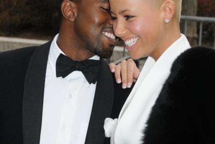 Amber Rose and Kanye West