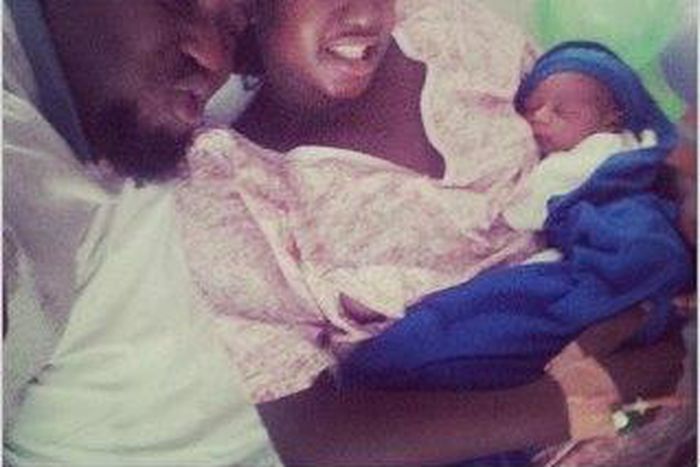 Dan D'Humorous, wife and baby boy