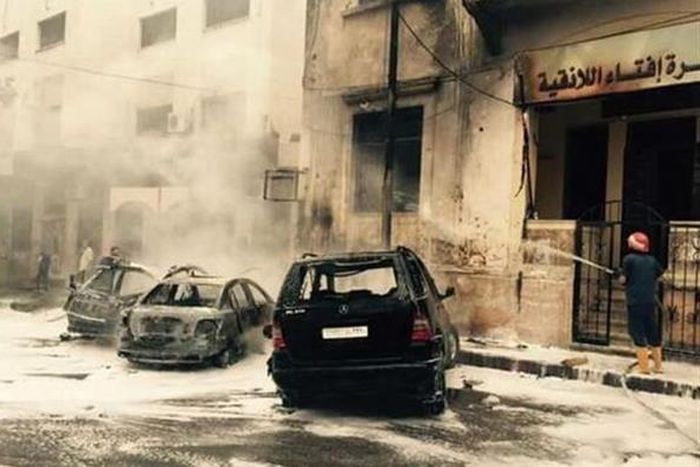 Rockets kill two people in Syria's Latakia - state media