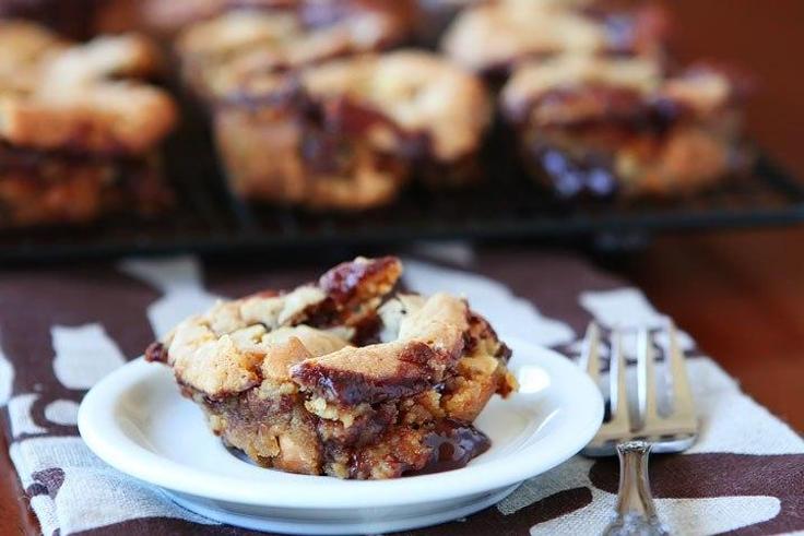 Banana pudding cookie muffin