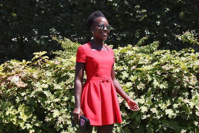 Lupita Nyong'O in top to toe Dior