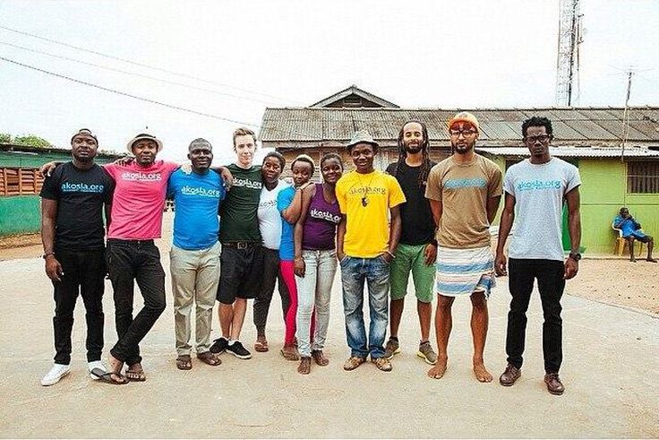 Some participant from Akosia Ghana incl. Wanlov