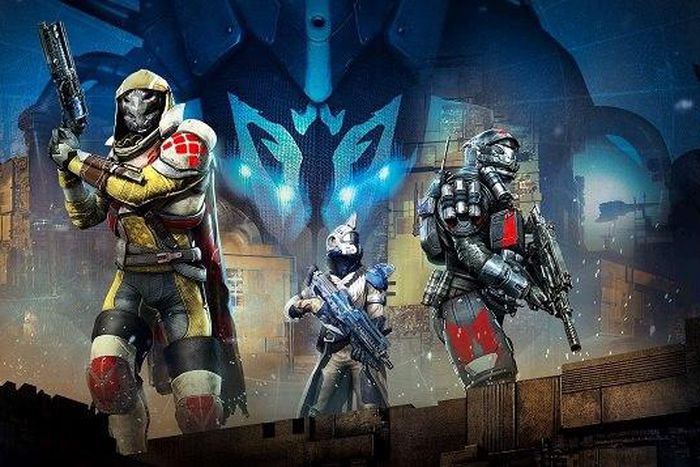 Destiny video game poster.