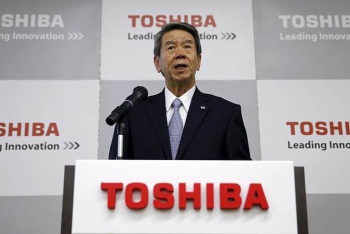 Toshiba CEO, Hisao Tanaka will be stepping down in September.
