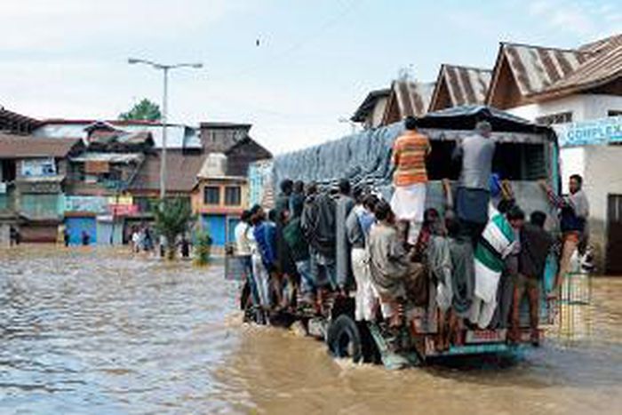 Deforestation drives worsening flooding in Kashmir