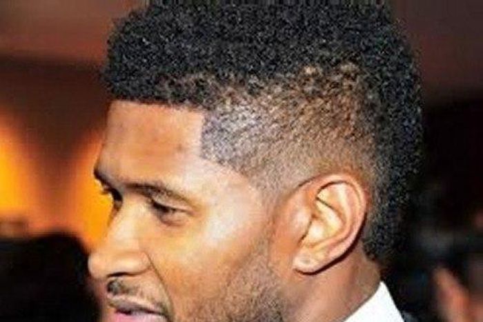 Usher's hairstyle