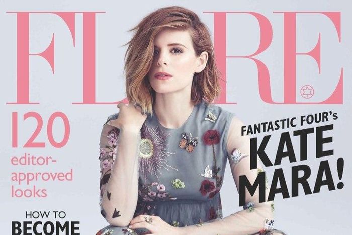 Kate Mara for Flare Magazine