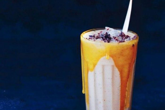 Salted caramel protein shake