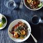 Noodle with Mushroom Salad