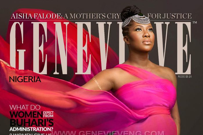 Stephanie Okereke covers Genevieve Magazine August 2015 issue