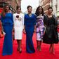 Omoni Oboli, Nse Ikpe Etim, Dakore Akande, Ireti Doyle, Mo Abudu at the BFI London film festival