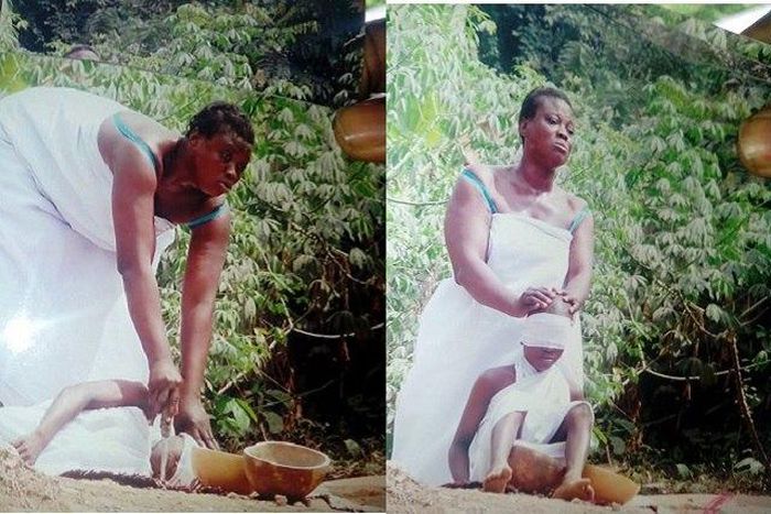 The alleged ritual picture