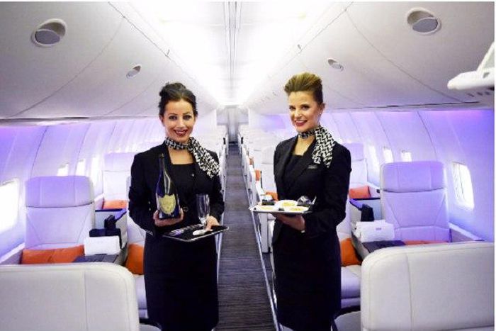 Inside the Four Season private jet