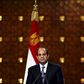 Egypt's President Abdel Fattah al-Sisi speaks during a news conference with Greek President Prokopis Pavlopoulos (not pictured) after their summit at the presidential palace in Cairo, April 23, 2015. REUTERS/Amr Abdallah Dalsh