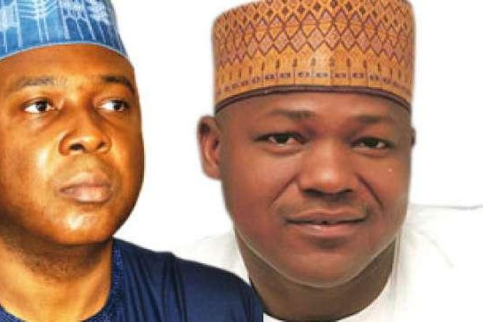 Senate President, Bukola Saraki and Yakubu Dogara.