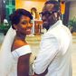 Gbenro Ajibade and his newly wedded wife, Osas Ighodaro