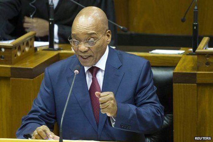 South Africa's Zuma defends police before report