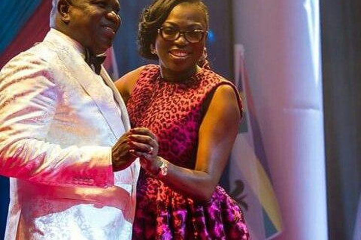 New Governor of Lagos State, Akinwunmi Ambode and wife at a welcome dinner on Friday, May 29.