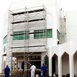 Presidential Villa undergoing renovation.