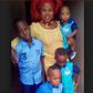 The kids and their mother