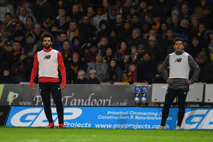 Super subs: Mohamed Salah and Roberto Firmino will return to Liverpool's starting line-up against Brighton on Saturday