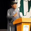 President Goodluck Jonathan attends debate with other candidates
