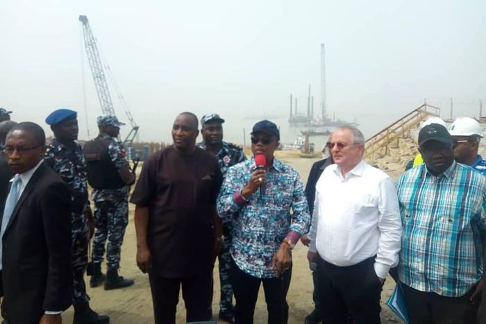 Obiano impressed by pace of work on 2nd Niger Bridge, lauds Federal Government